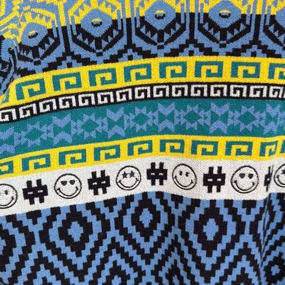 LOGO Smiley Face Mock Turtleneck Sweater Women’s XL - Picture 2 of 7